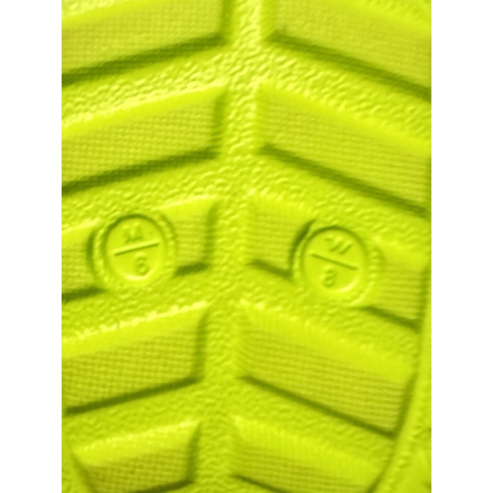 Crocs Zebra Printed Fleece Lined Clogs Lime Green/Black Women 8 / Men 6 NWT - Picture 5 of 6
